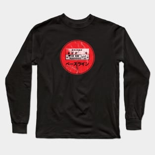 303 Bassline Synthesizer Vintage Retro Synth Art Long Sleeve T-Shirt